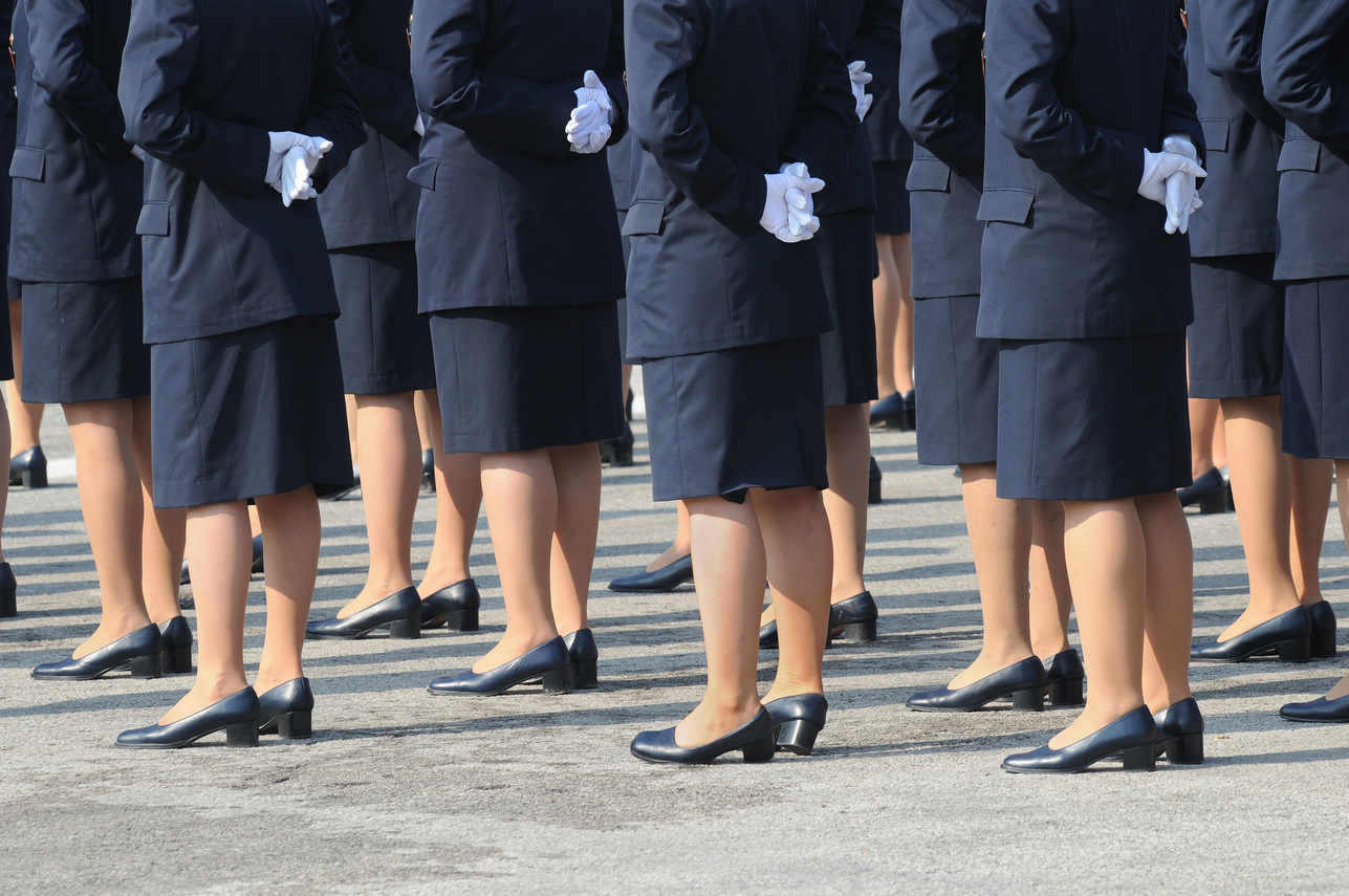 women in uniform